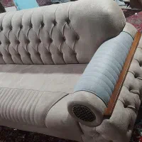 مبل چستر پرشین،مبل دسته اسپیکری لمسه دست|مبلمان خانگی و میز عسلی|خمینی‌شهر, |دیوار