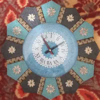 ساعت مینا کاری