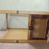 قفس چوبی نونوبا جنس چوب خوب و مقاوم