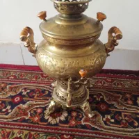 سماورزغالی برنجی