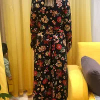 مانتو بلند نخی سایز ۳۶-۳۸|لباس|مراغه, |دیوار