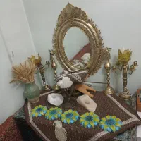 صندوقچه چوبی روکش فلزی