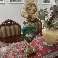 یک جفت شمعدان چینی و برنز با کیفیت|لوستر و چراغ آویز|کرج, باغستان|دیوار