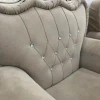 مبل ۷ نفره سلطنتی نسکافه ای|مبلمان خانگی و میز عسلی|بیرجند, |دیوار