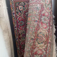 دوعدد گلیم یک در دو سرمه ای نو