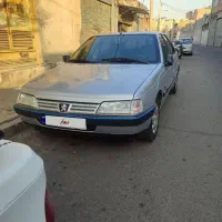 پژو ۴۰۵ مدل ۸۵ کاملا خانگی دو برگ سند