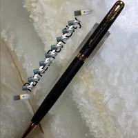خودکار پارکر سونت مات مشکی گیره طلا PARKER Slim