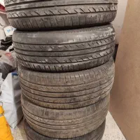 2جفت همراه زاپاس 5 عدد لاستیک