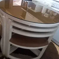 میز وصندلی کم جا ۴ نفره