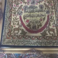 وان یکاد و آیت الکرسی دست بافت نصف قیمت|تابلو فرش|قم, شهرک مهدیه (مدرس)|دیوار