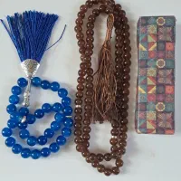 دوتسبیح شیشه سنگ نو