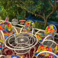 صندلی باغی ویلایی/چتر/ آتشدان/طرح خورشیدی|مبلمان خانگی و میز عسلی|شهریار, کرد امیر|دیوار