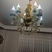 لوستر برنزی درحدنو۴شاخه ۸شعله