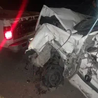 ماشین سمهند تصادفی|خودرو سواری و وانت|امیدیه, |دیوار