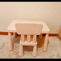 میز و صندلی ایکیا مدل ماموت
