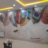 نصاب کاغذ دیواری (نصب)|خدمات پیشه و مهارت|سهند, |دیوار