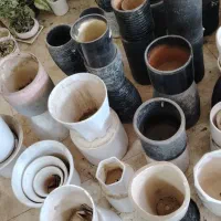 گلدان سفالی و سرامیکی از 20 تا 60 هزار تومان نو|گل و گیاه طبیعی|نیشابور, فردوس شمالی|دیوار