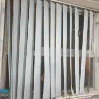 پرده عمودی طرح کبریتی طوسی|پرده، رانر، رومیزی|اصفهان, شیخ اشراق|دیوار
