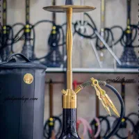 قلیون کرنو برنجی و تنه سنگین