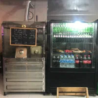 فر ساندویچی ۴ کاره و یخچال ۴ درب موتور آلمانی