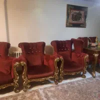 مبلمان و ناهار خوری کلاسیک|مبلمان خانگی و میز عسلی|تهران, قاسم‌آباد|دیوار