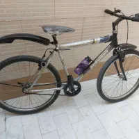 دوچرخه 26 مشکی نو نو|دوچرخه، اسکیت، اسکوتر|قم, سنگ بند|دیوار