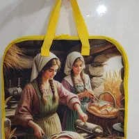 کیف لقمه.پیشبندضداب.جااجیلی|سفره، حوله، دستمال آشپزخانه|نجف‌آباد, شهدا|دیوار