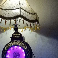 آباژور ساعت دار