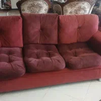 یک دست مبل با کوسن و روکش