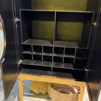 کمد بار چوبی|بوفه، ویترین، کنسول|تهران, سوهانک|دیوار