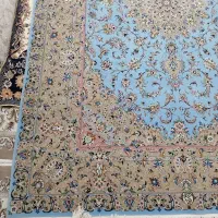 جفت فرش 6متری دستباف درجه یک کاشان|فرش|اراک, |دیوار