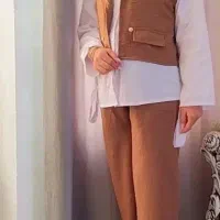 سه تیکه جلیقه،شلوار و شومیز