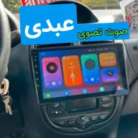 مانیتور اندروید ماشین خودرو بانداقساطی ضبط 206