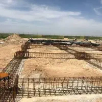 آرماتوربندی قالب بندی.استخر مخزن.فونداسیون سوله