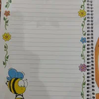 دفتر مشق و دفتر دیکته فانتزی رنگی رنگی|لوازم التحریر|سبزوار, گلشن|دیوار