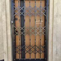 حفاظ‌ ریلی درب آکاردیونی + نصب و حمل رایگان فوری