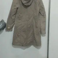 دو عدد کاپشن زنانه کرمه ای رنگ و سیاه رنگ|لباس|بوکان, |دیوار