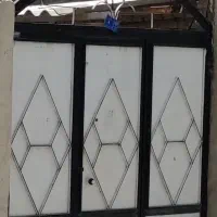 درب حیاط سه لت|مصالح و تجهیزات ساختمان|چناران, |دیوار