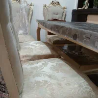 میز ناهارخوری ۶ نفره|میز و صندلی غذاخوری|الیگودرز, |دیوار