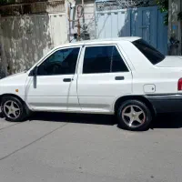 پراید سفید خشک دوگانه دست CNG بدون مشابه پلمپ