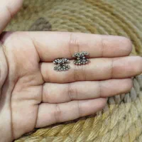 گوشواره میخی نقره