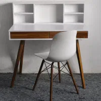 انواع میز تحریرشلف دار  صندلی تدی تمام MDF