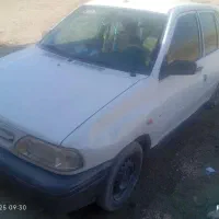 فروش پراید 131سفید بی رنگ دوگانه دست