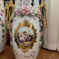 گلدان خارجی اصل|صنایع دستی و سایر لوازم تزئینی|تهران, بلورسازی|دیوار