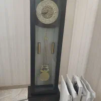 ساعت چوبی پایه دار