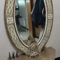 آیینه طرح چوب
