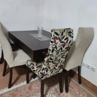 میز و صندلی چهارنفره MDF|میز و صندلی غذاخوری|قم, پردیسان|دیوار