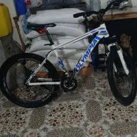 دوچرخه 26 المپیا ترمز روغنی بسیار تمیز