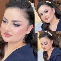 میکاپ شنیون زلف آرایش بافت و کراتین انواع مو