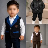 کاپشن و لباس ست پسرانه تا ۲ سال